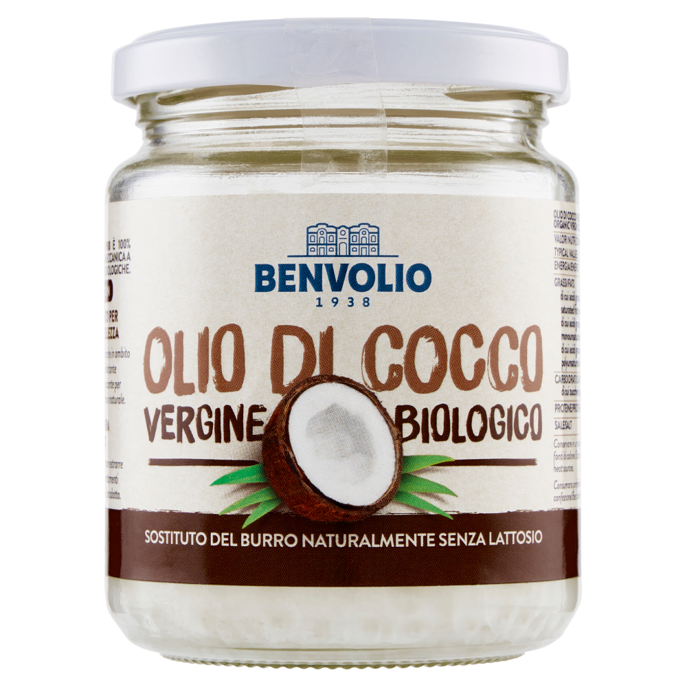 Benvolio Olio di Cocco Vergine Biologico 200 ml