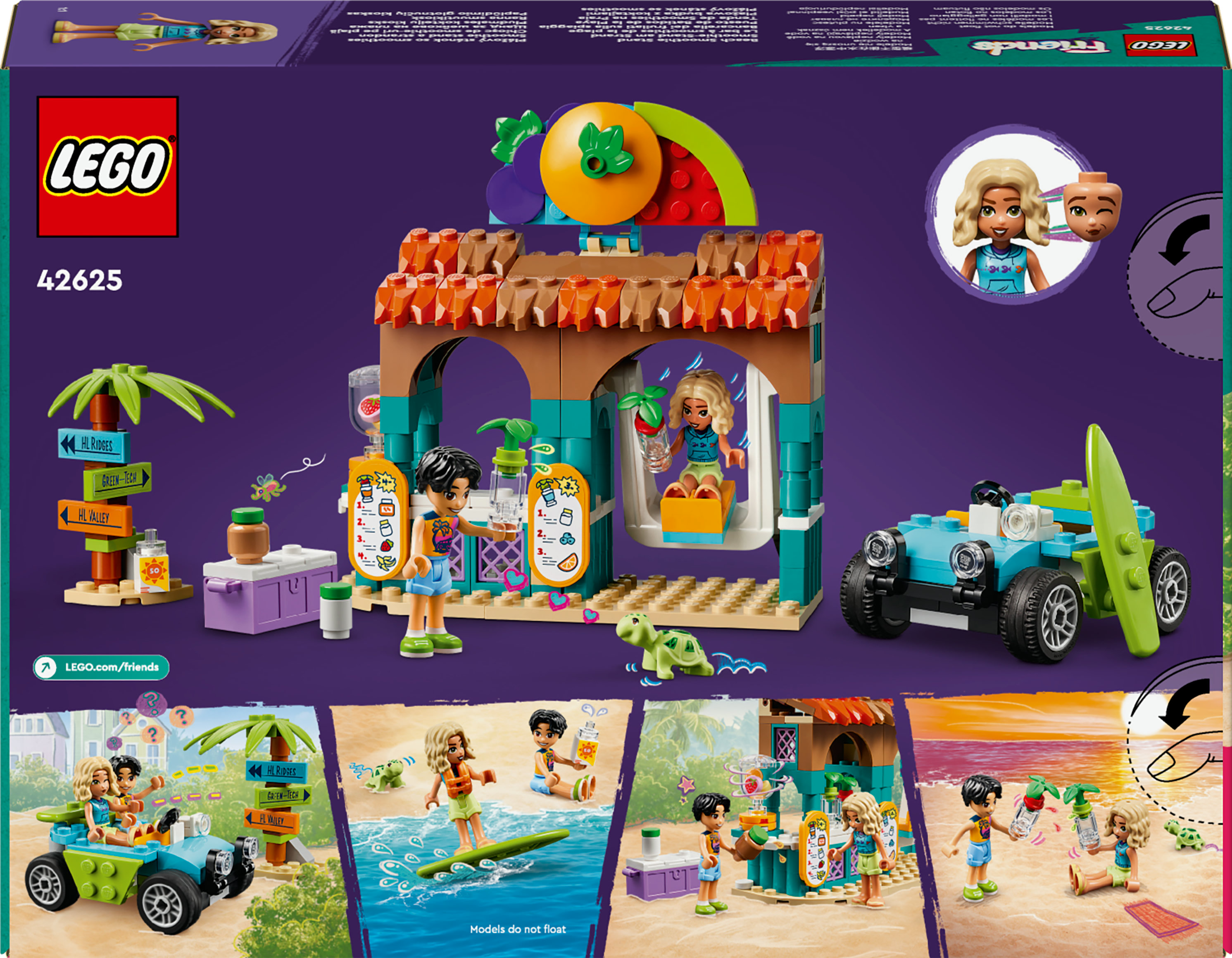 LEGO Friends Bancarella dei frullati sulla spiaggia