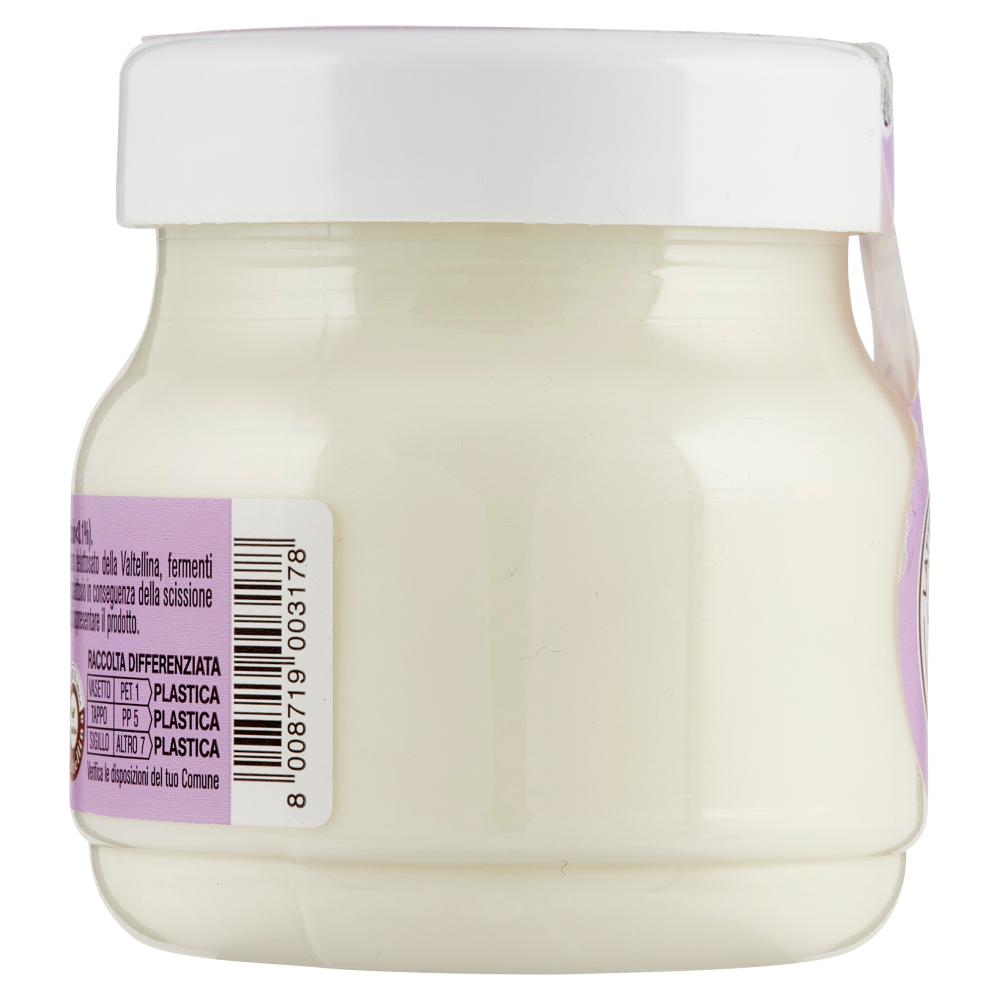 AlpiYò Yogurt di Valtellina Senza Lattosio Intero Naturale 125 g