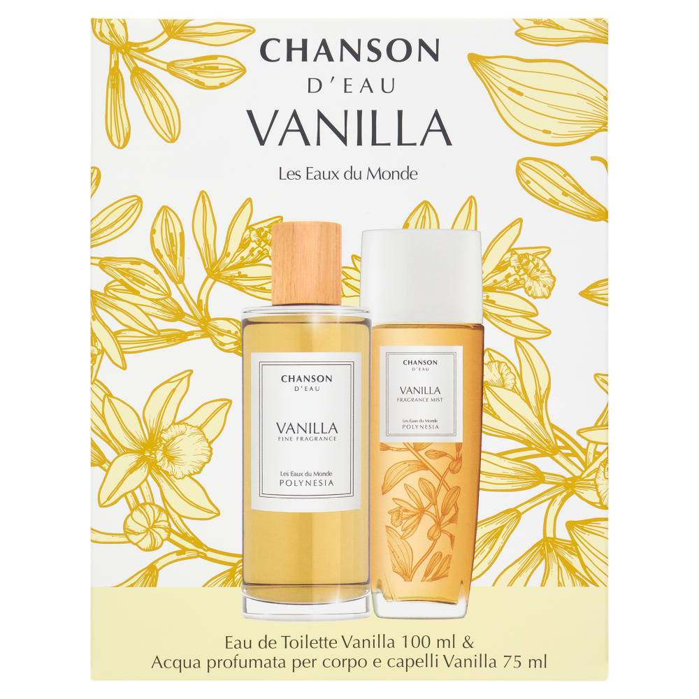 Chanson d'Eau Xmas25 Femminile Eau de Toilette 100 ml + Body Mist 75 ml Vanilla