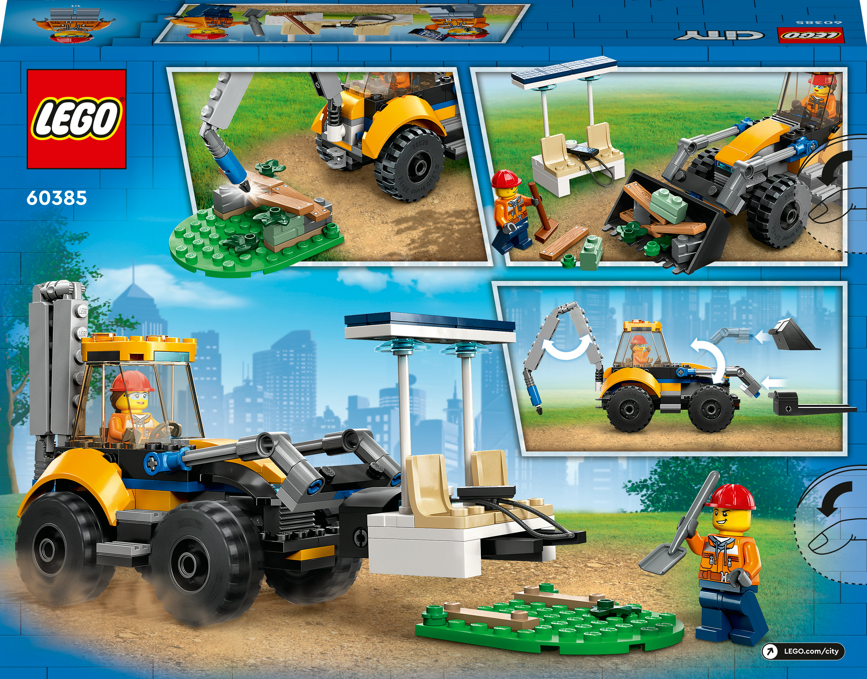 LEGO City Scavatrice per costruzioni