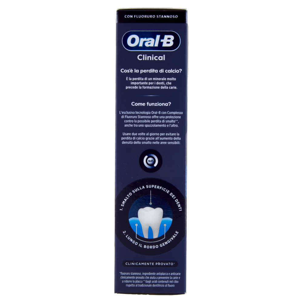 Oral-B Clinical Dentifricio Prevenzione Carie Pulizia Intensa 75 ml
