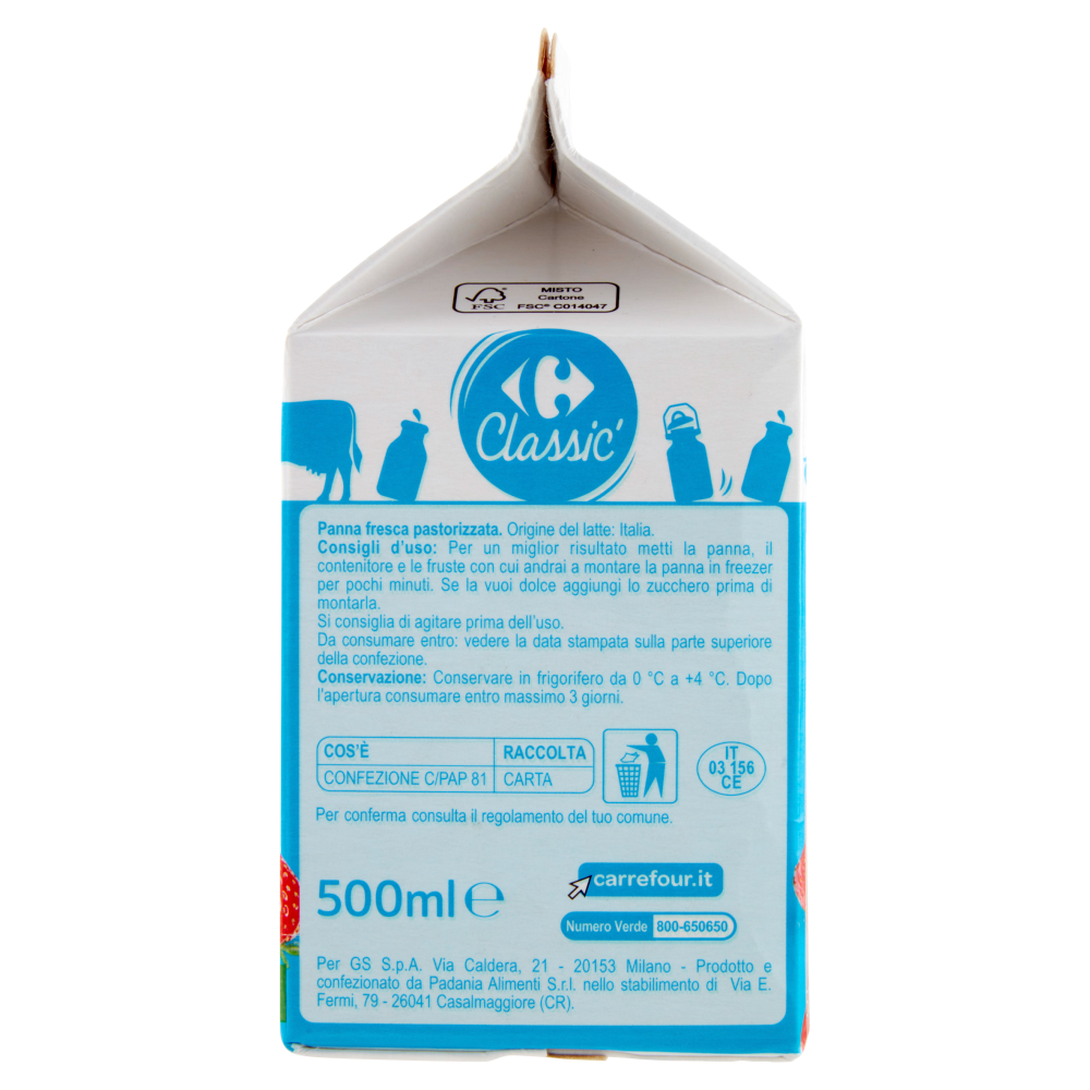 Carrefour Classic Panna Fresca 500 ml