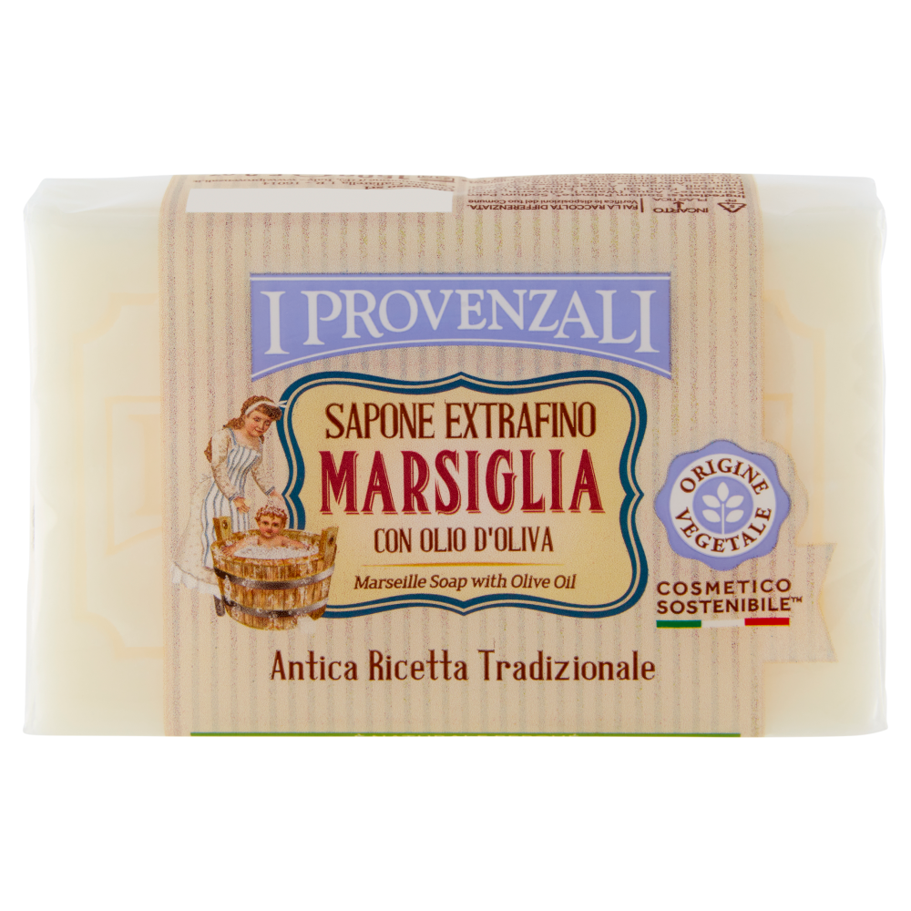 I Provenzali Sapone Extrafino Marsiglia con Olio d'Oliva 150 g