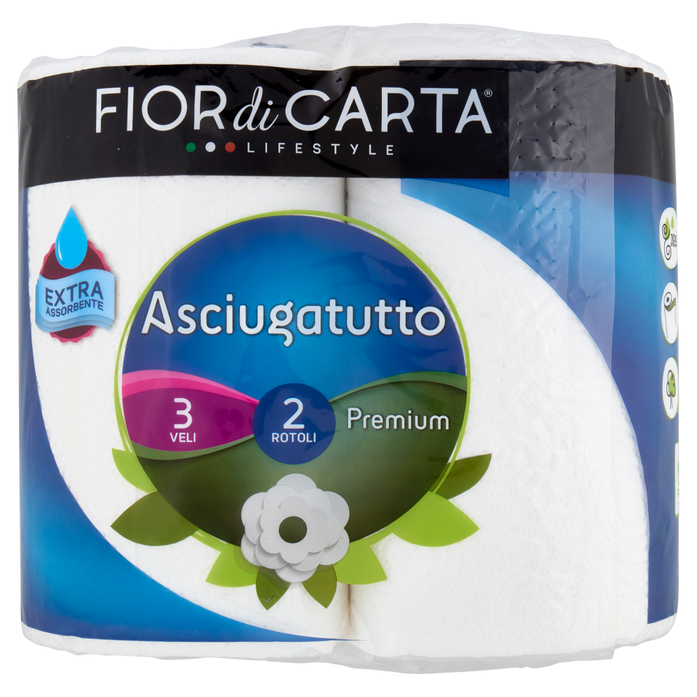 Fior di Carta Lifestyle Asciugatutto Premium 3 Veli 2 pz
