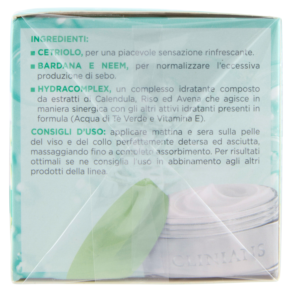 Clinians Hydra Plus Crema-Gel Idratante Opacizzante 50 mL