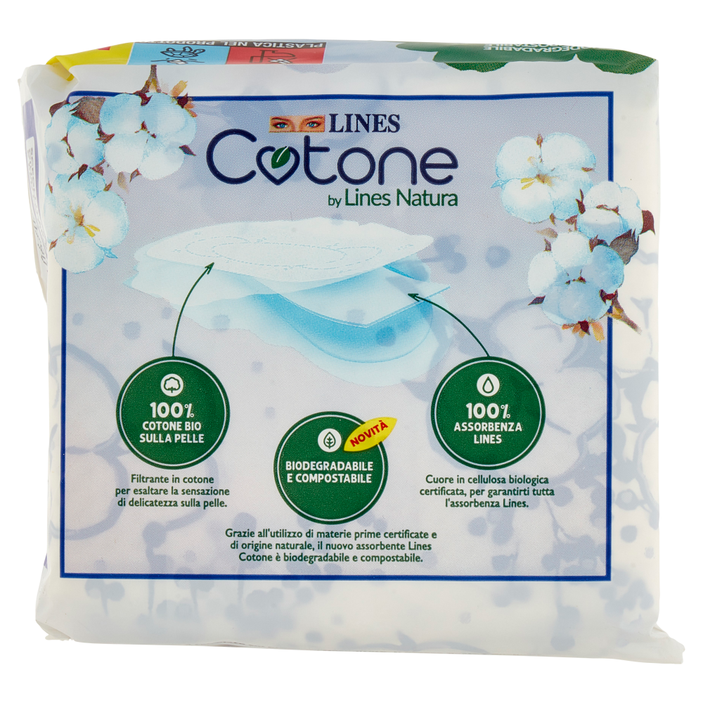 Lines Cotone by Lines Natura Notte con Ali 8 + 2 pz