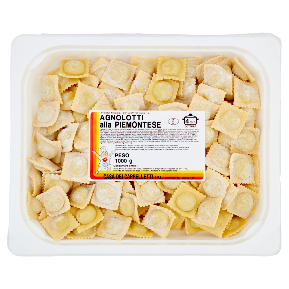 Casa dei Cappelletti Agnolotti alla Piemontese 1000 g
