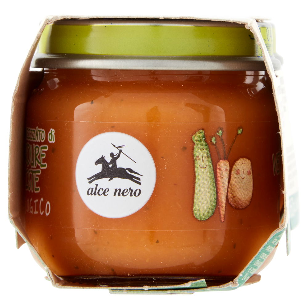 alce nero Omogeneizzato di Verdure Miste 2 x 80 g