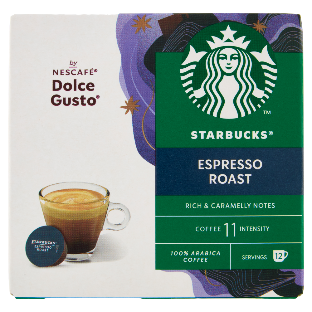 STARBUCKS Espresso Roast by Nescaf&eacute; Dolce Gusto Caff&egrave; 12 Capsule 66g