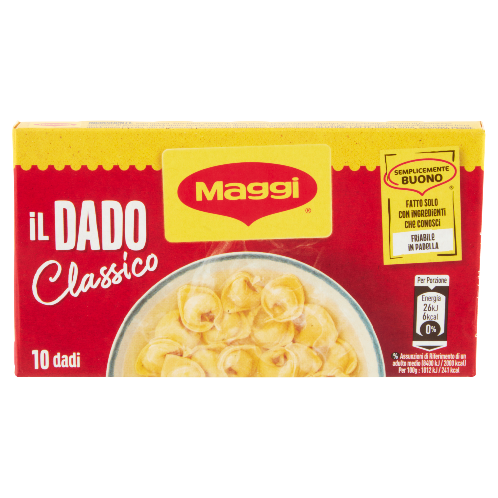 MAGGI Dado Classico preparato per brodo (10 dadi) 100 g