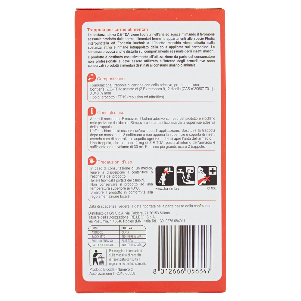 Carrefour Trappola per Tarme Alimentari 2 pz