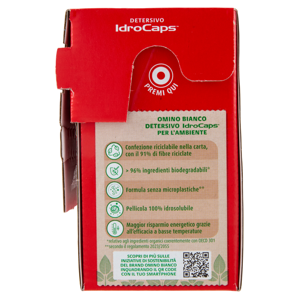 Onmino Bianco Detersico IdroCaps 20 caps 380 ml