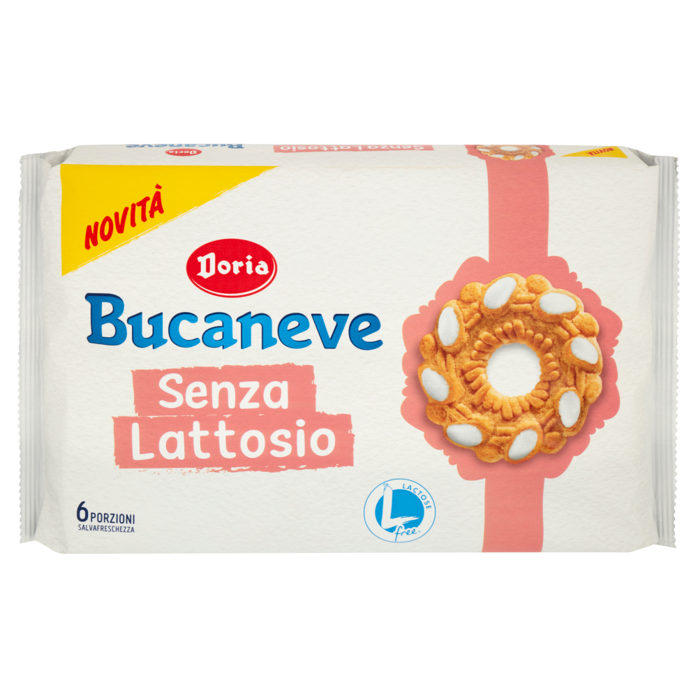 Doria Bucaneve Senza Lattosio 6 x 45,6 g