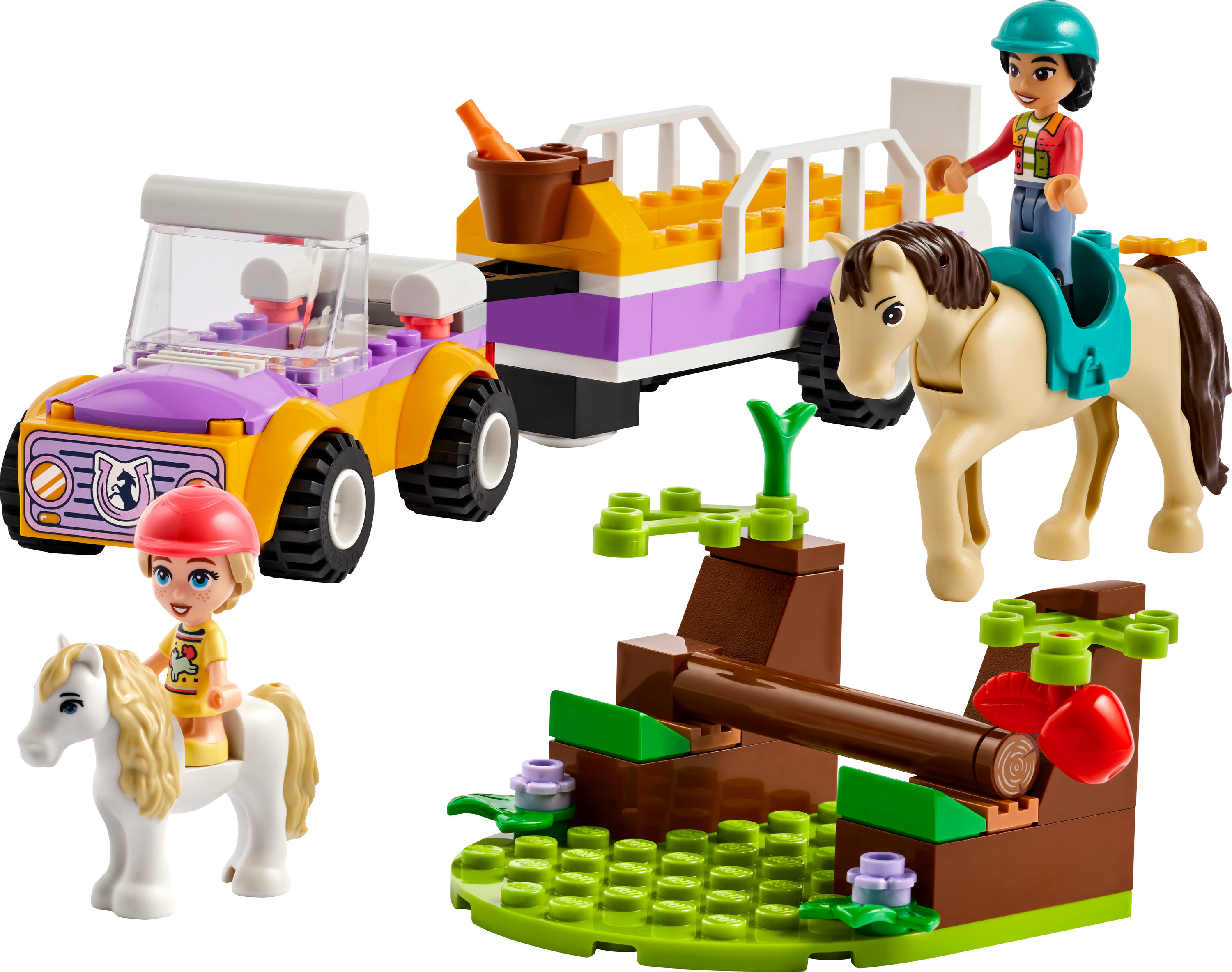 LEGO Friends Rimorchio con cavallo e pony