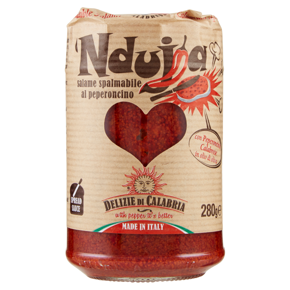 Delizie di Calabria Nduja salame spalmabile al peperoncino 280 g