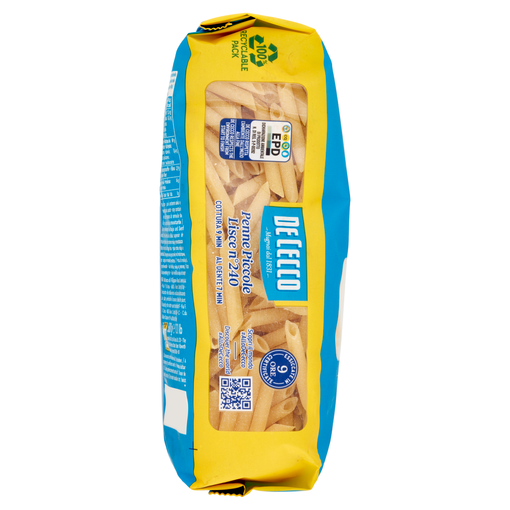 De Cecco Penne Piccole Lisce n&deg; 240 500 g
