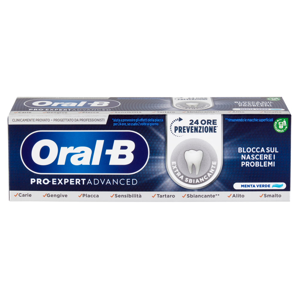 Oral-B Dentifricio Pro-Expert Advanced Extra Sbiancante 75 ml