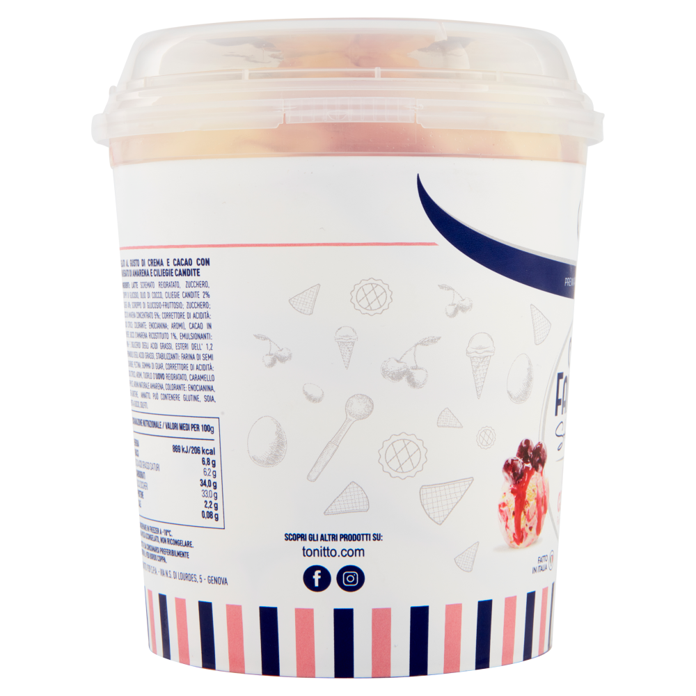tonitto Coppa Famiglia Crema Genovese 500 g