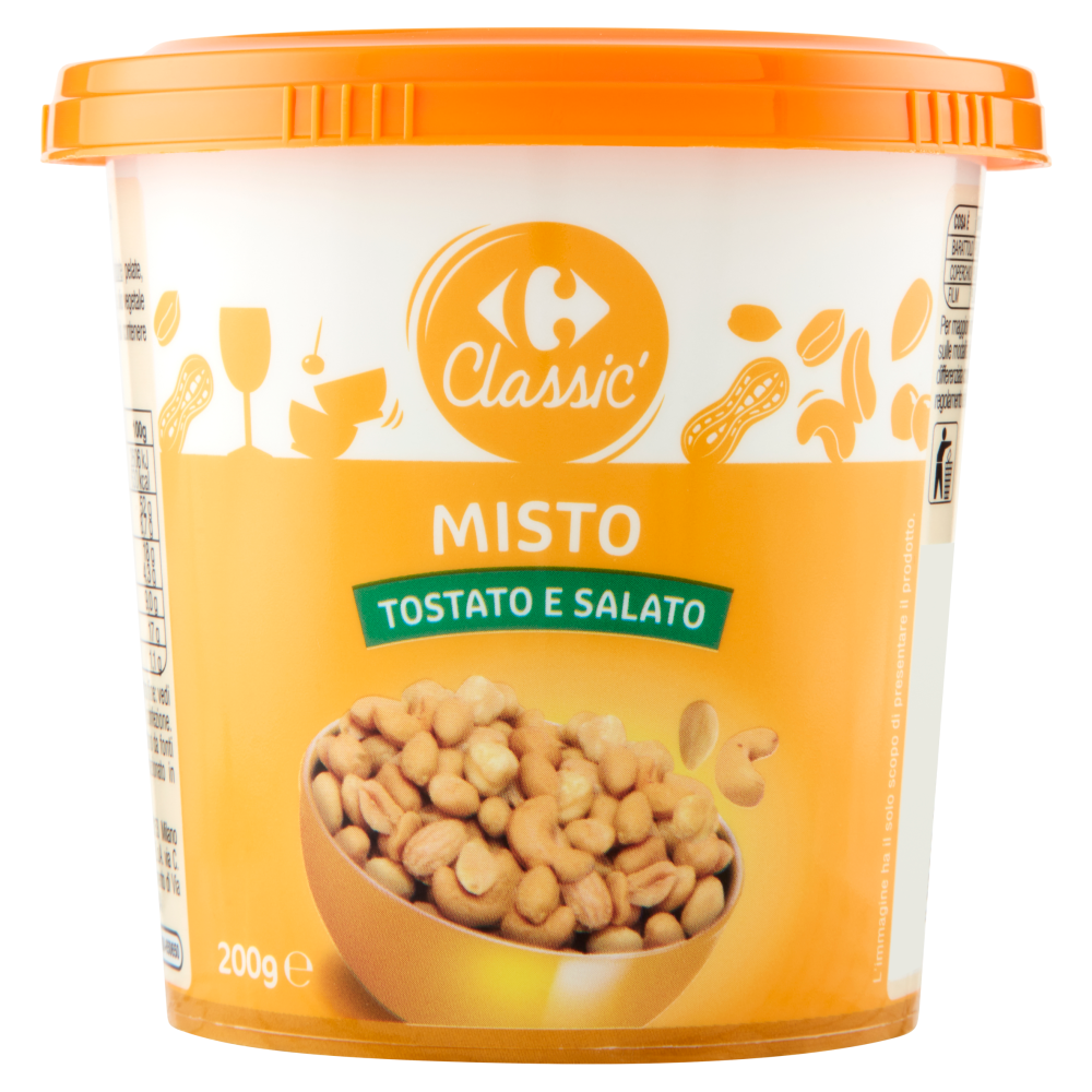 Carrefour Classic Misto Tostato e Salato 200 g