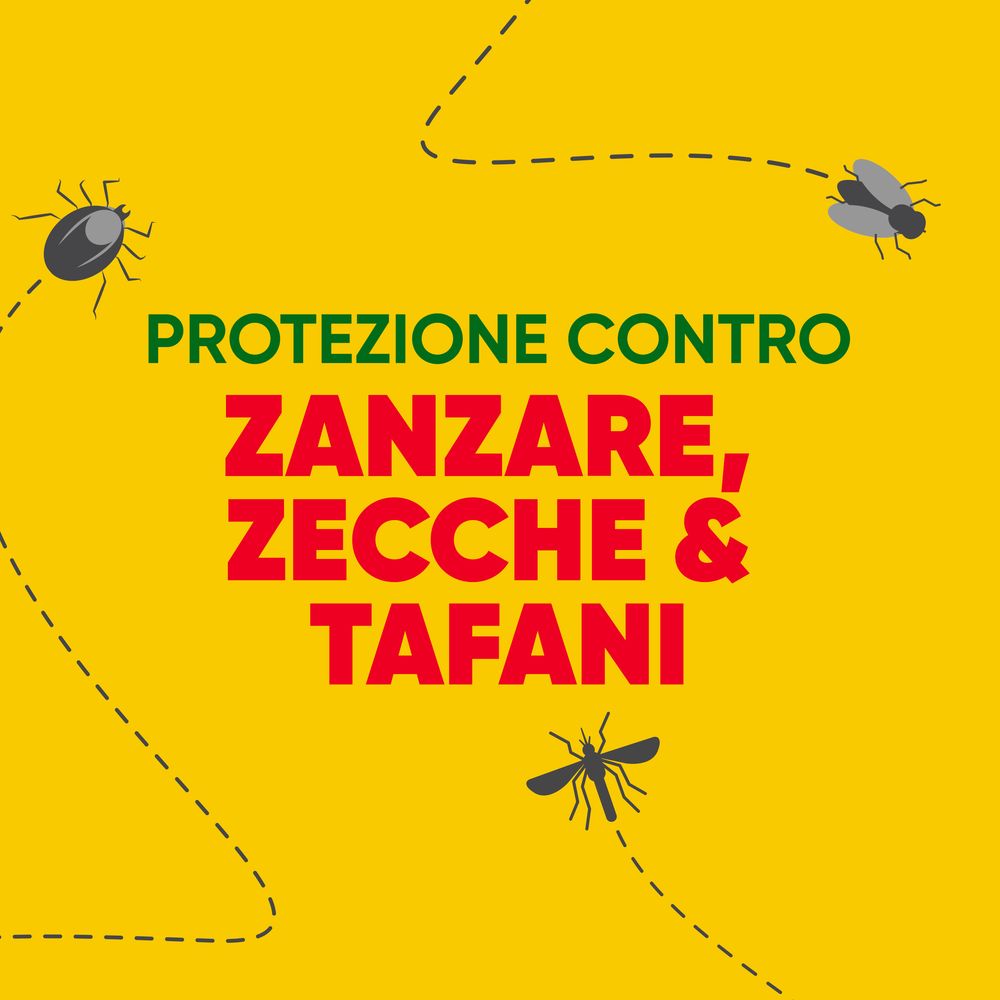 Autan Multinsetto Spray Repellente Zanzare Comuni e Tigre, Zecche e Tafani, Protezione Forte e Duratura, 100 ml