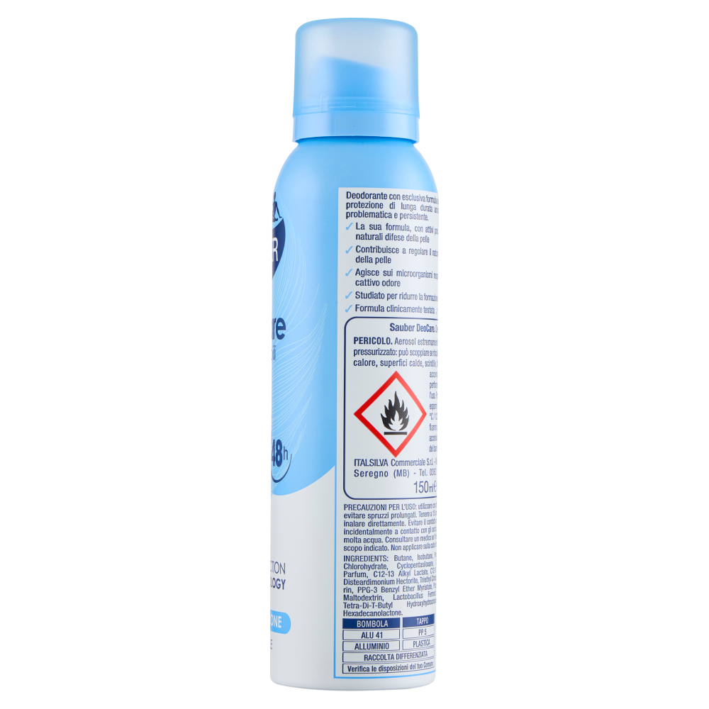 Sauber DeoCare pelli sensibili Spray 150 ml