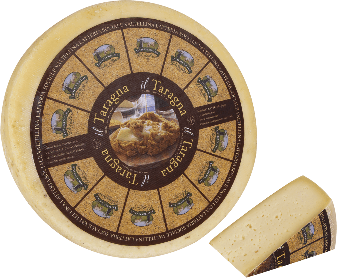 Formaggio Taragna Latteria Valtellina da Banco