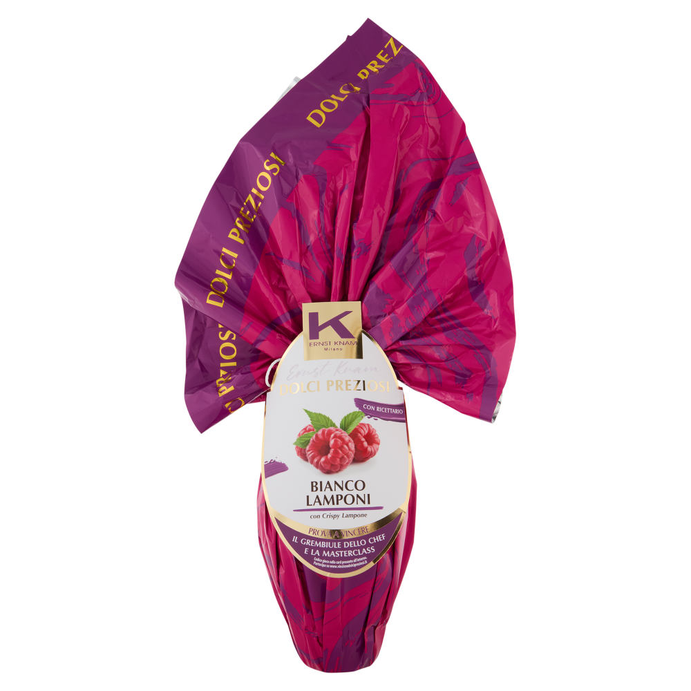Dolci Preziosi Uovo Bianco Lamponi Ernst Knam 260 g