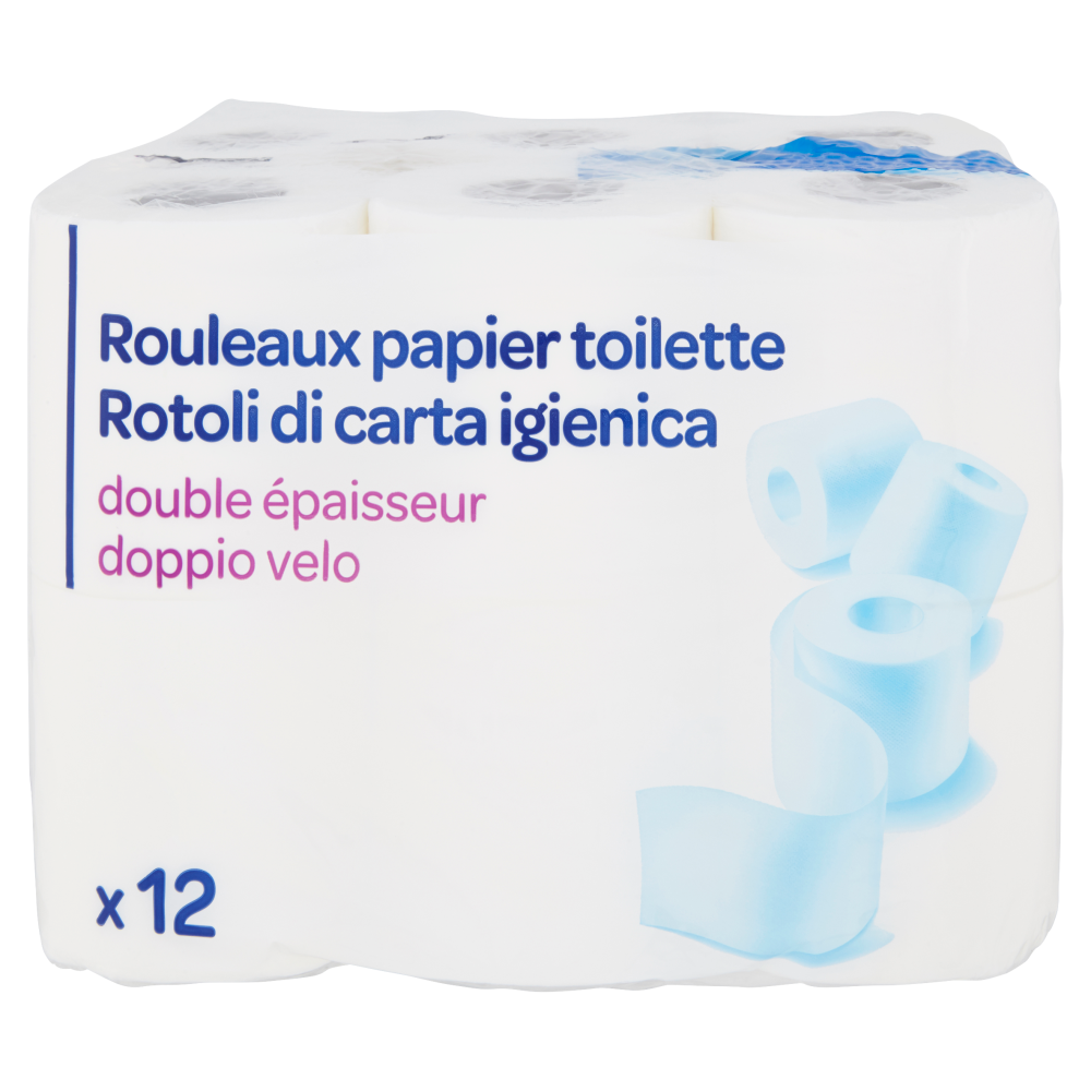 12 Rotoli Asciugamani Di Carta - Doppio Velo 60mt In Cellulosa Pura Per Dispenser - Foto 13