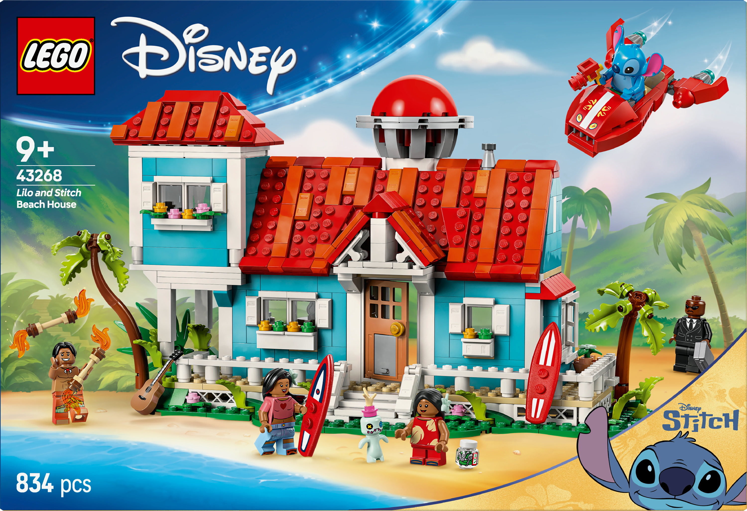 LEGO Disney Casa sulla spiaggia di Lilo e Stitch