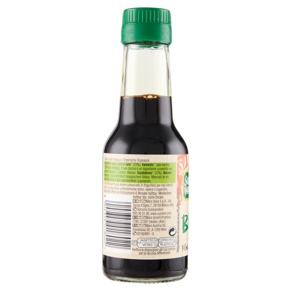 Suzi Wan Salsa di Soia Bio 143 ml