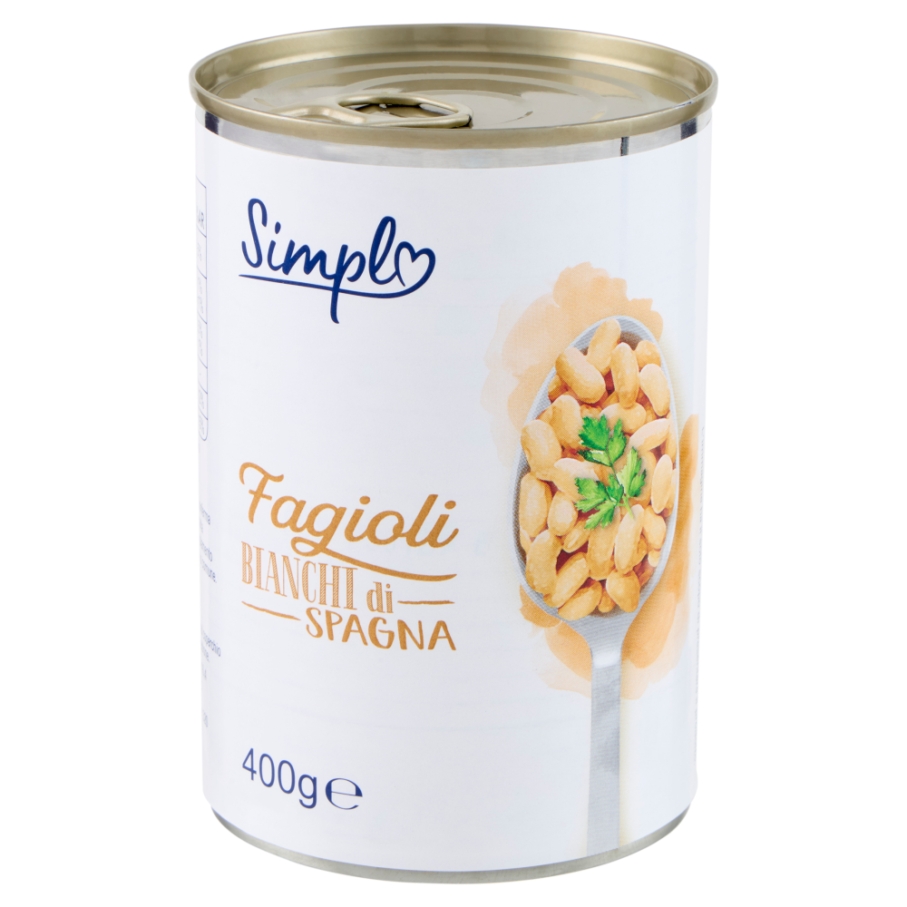 Simpl Fagioli Bianchi di Spagna 400 g