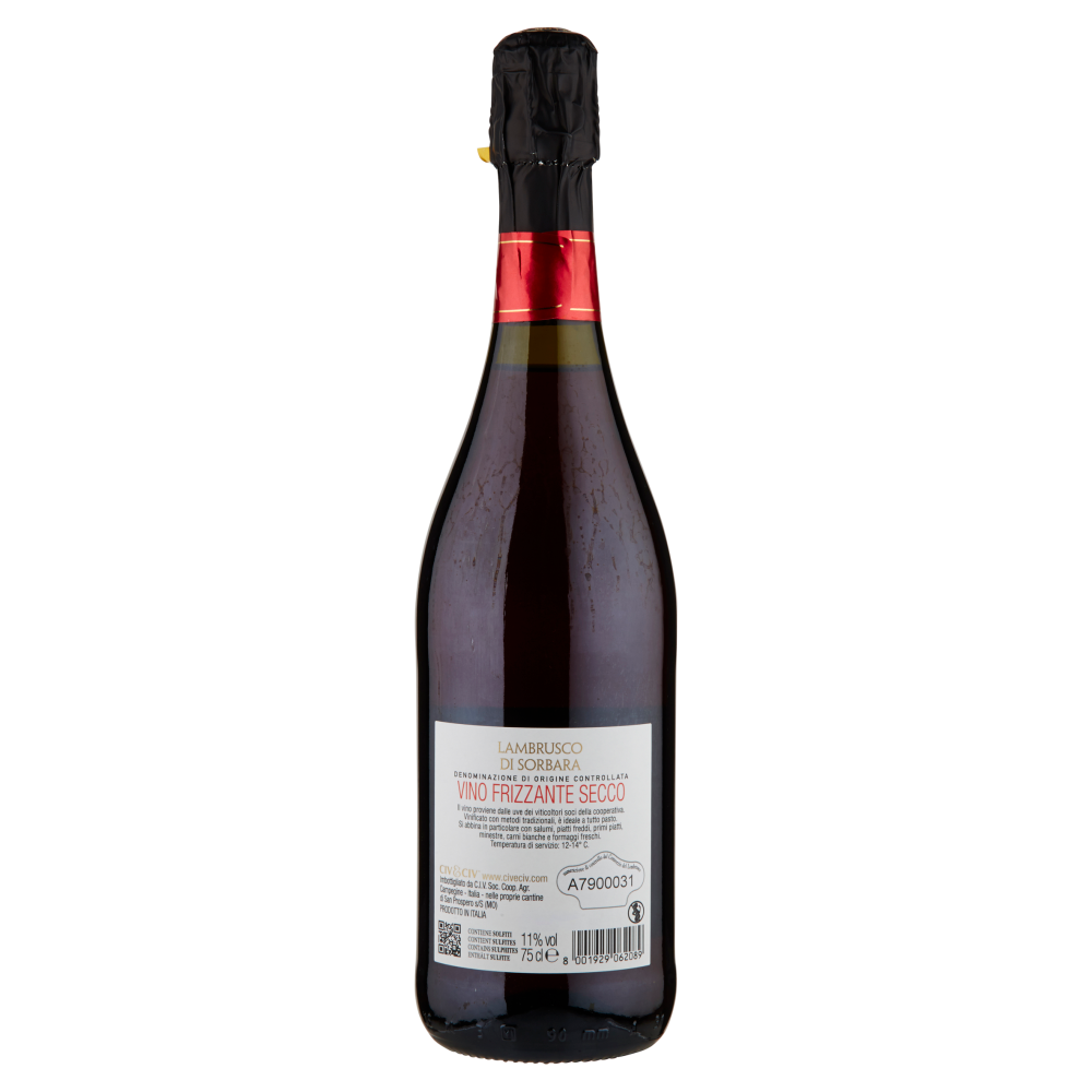 Civ&Civ Enologo Lambrusco di Sorbara DOC Secco 75 cl