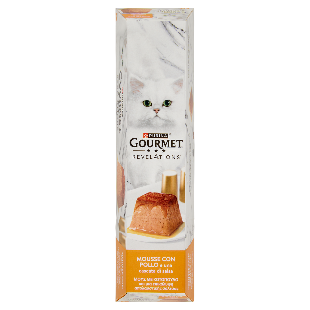 PURINA GOURMET Revelations Mousse in Salsa con Pollo 4x57g