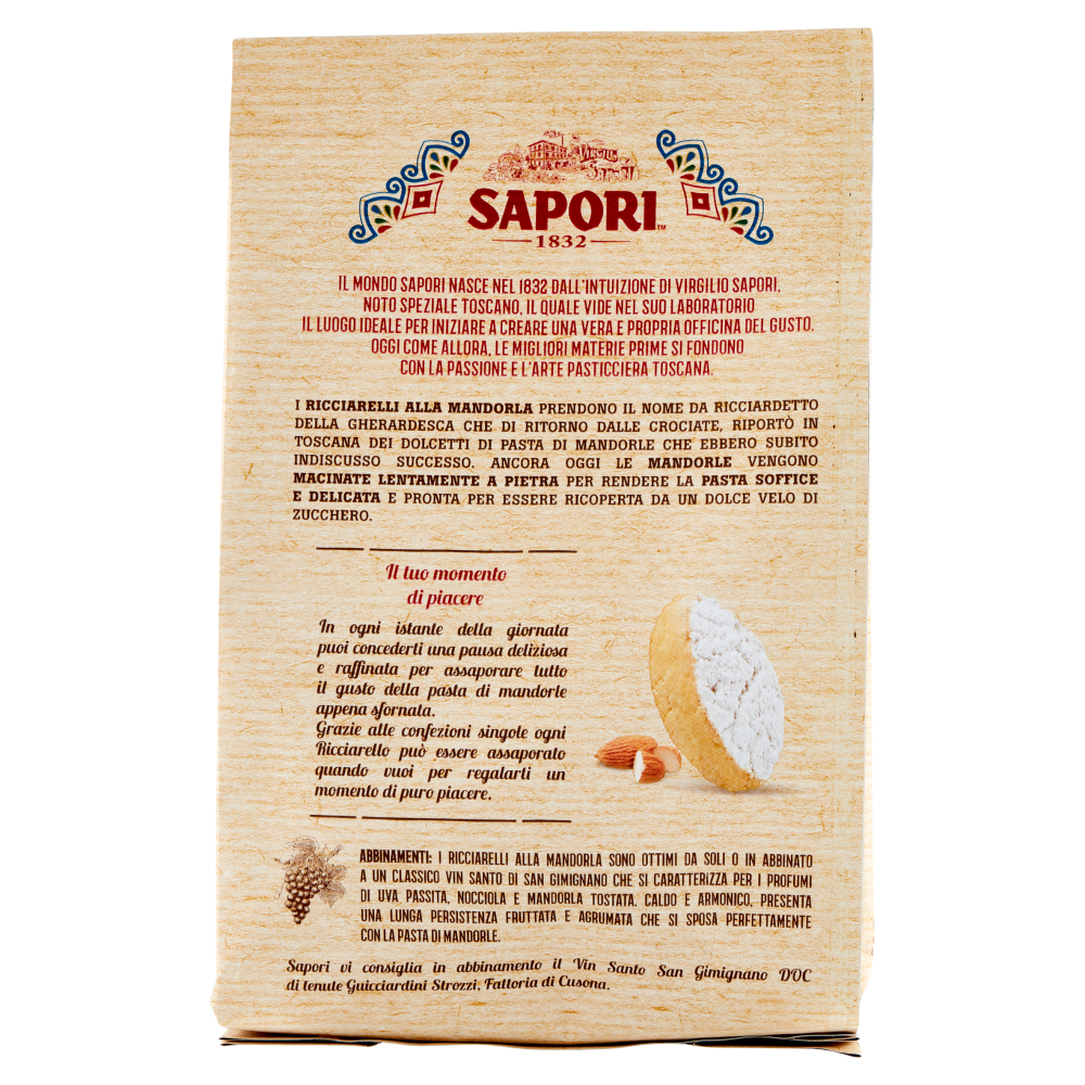 Sapori Ricciarelli Mandorla 120 g
