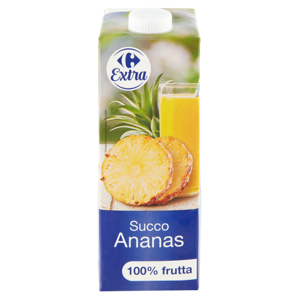Carrefour Extra Succo Ananas 100% Frutta 1 L