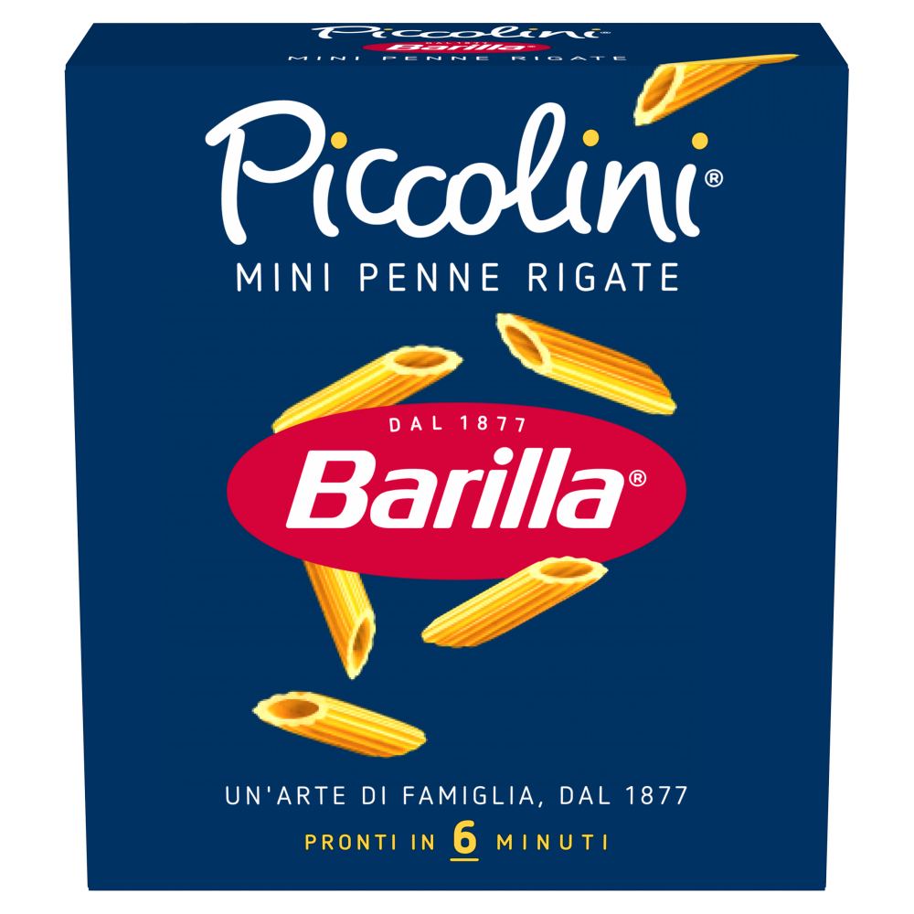 Barilla Pasta Piccolini Mini Penne Rigate 500g