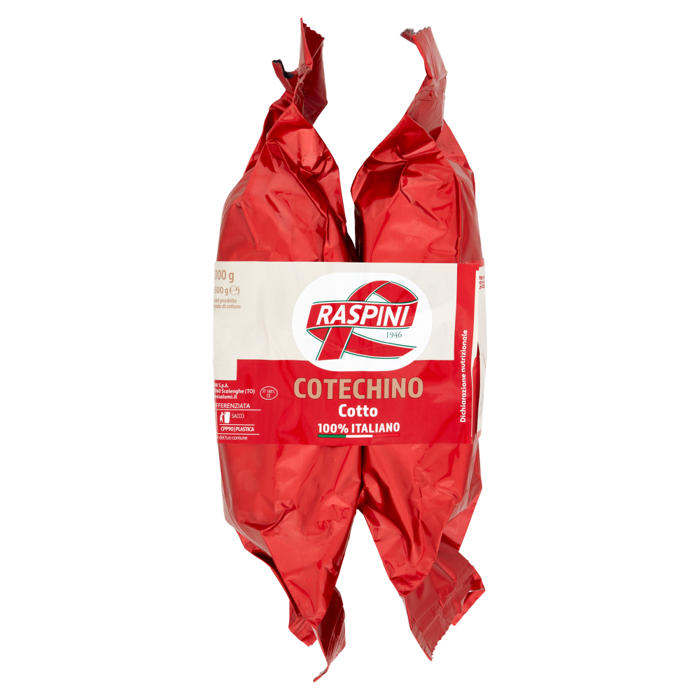 Raspini Cotechino Cotto 2 x 500 g