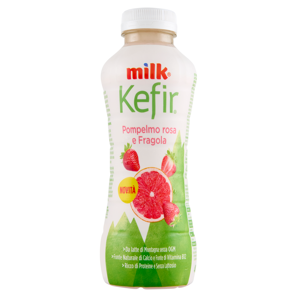 Milk Kefir Pompelmo rosa e Fragola 480 g