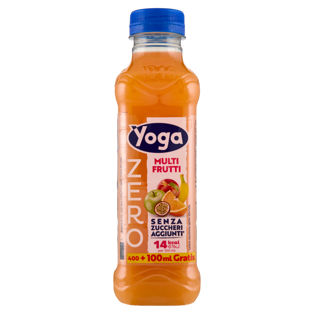 Yoga Zero Multi Frutti Senza Zuccheri Aggiunti* 500 ml
