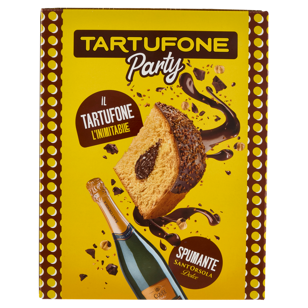 Tartufone Party il Tartufone 750 g + Spumante Sant'Orsola Dolce 75 cl