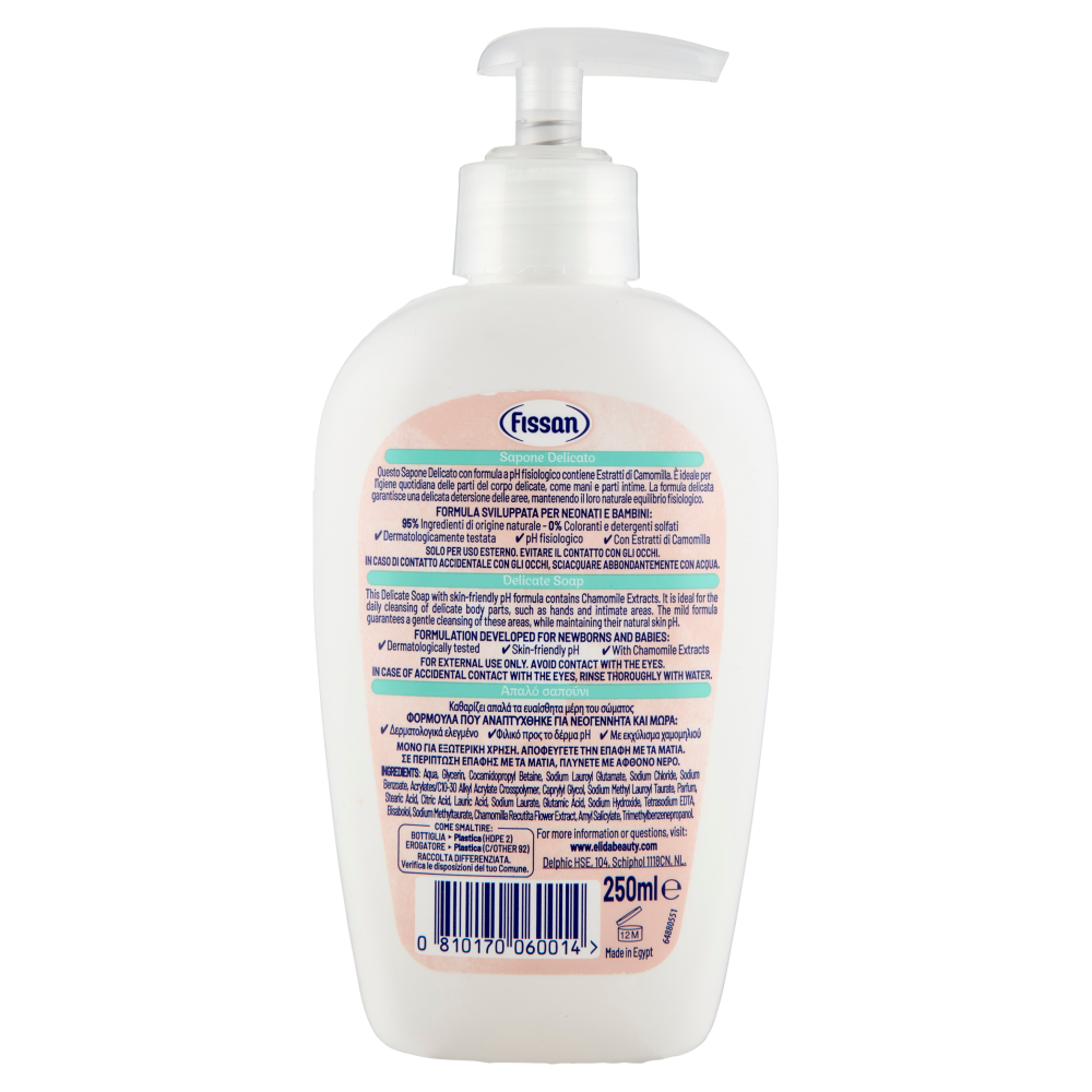 Fissan Sapone Delicato 250 ml