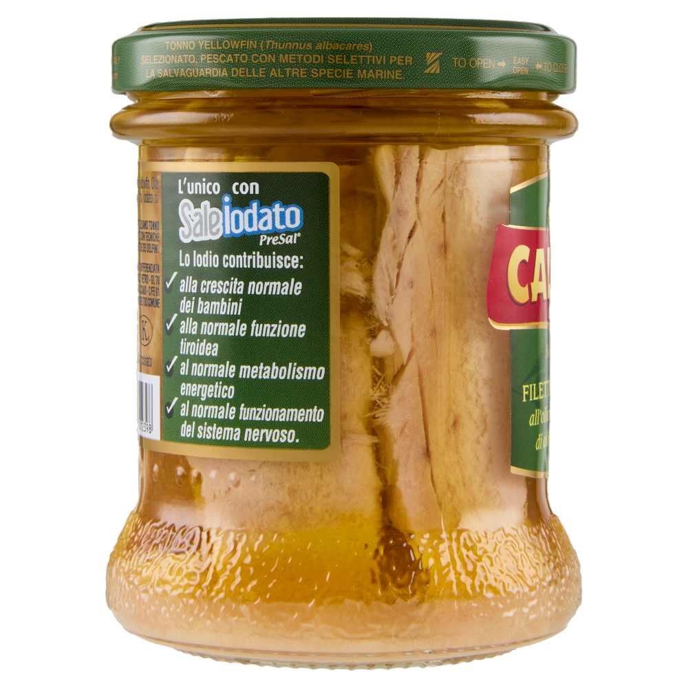 Callipo Filetti di Tonno all'olio extravergine di oliva biologico 176 g