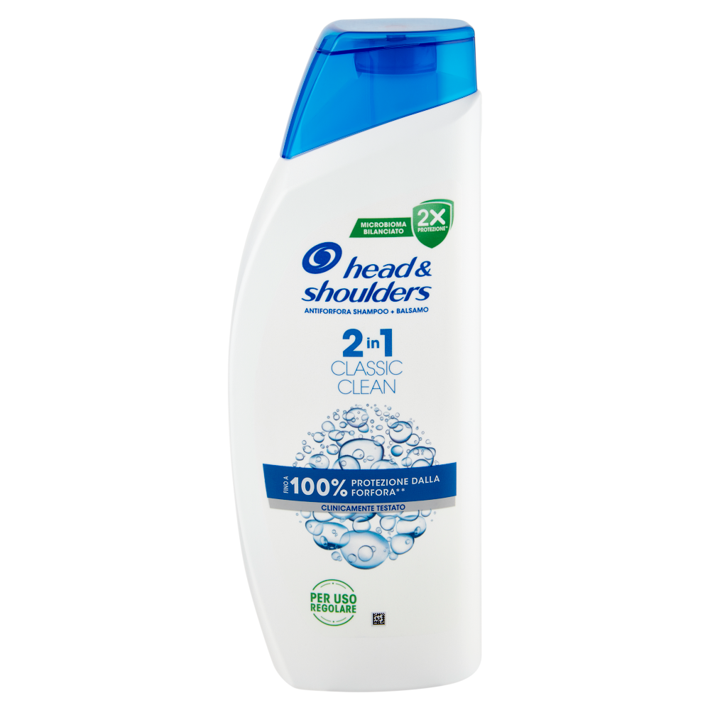 Head & Shoulders Antiforfora Shampoo + Balsamo 2in1 Classic Clean 625 ml