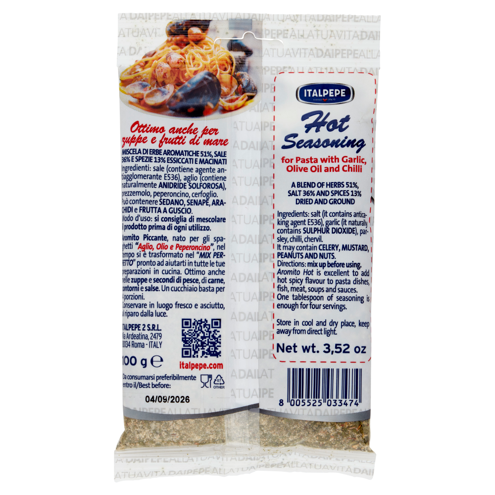 Italpepe Aromito Piccante 100 g