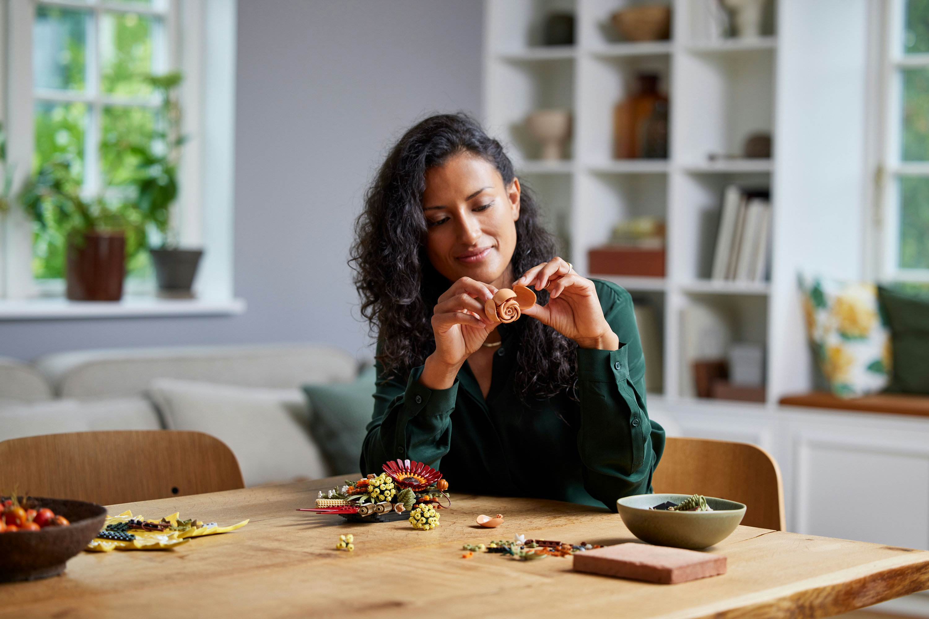 LEGO Botanicals Centrotavola di fiori secchi