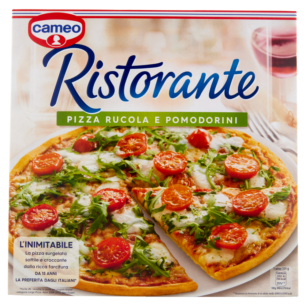 cameo Ristorante Pizza Rucola e Pomodorini 325 g