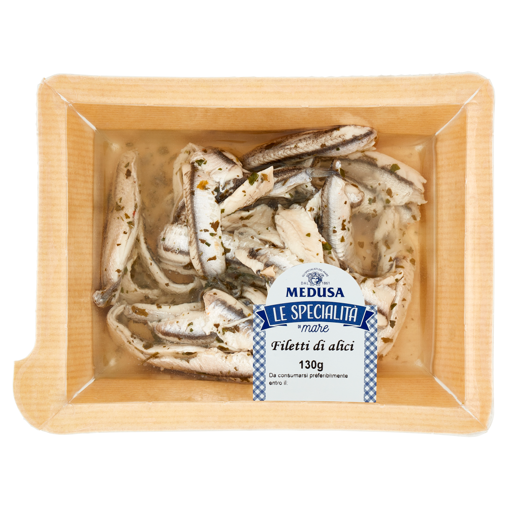 Medusa Le Specialità di mare Filetti di alici 130 g