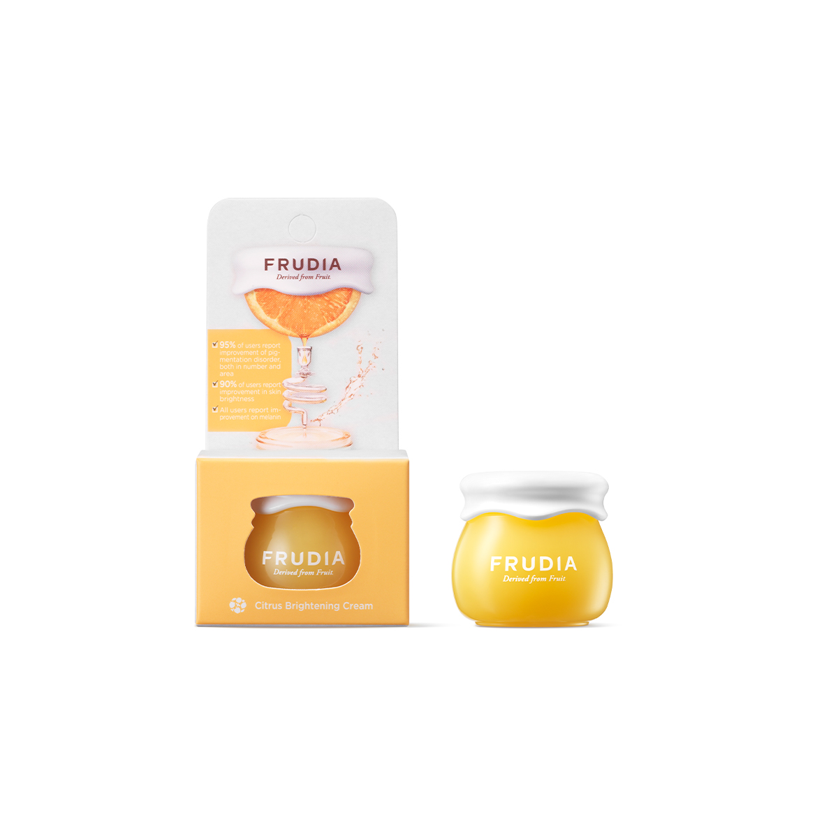 FRUDIA Citrus Brightening Cream – Mini Crema giorno e notte 10 ml