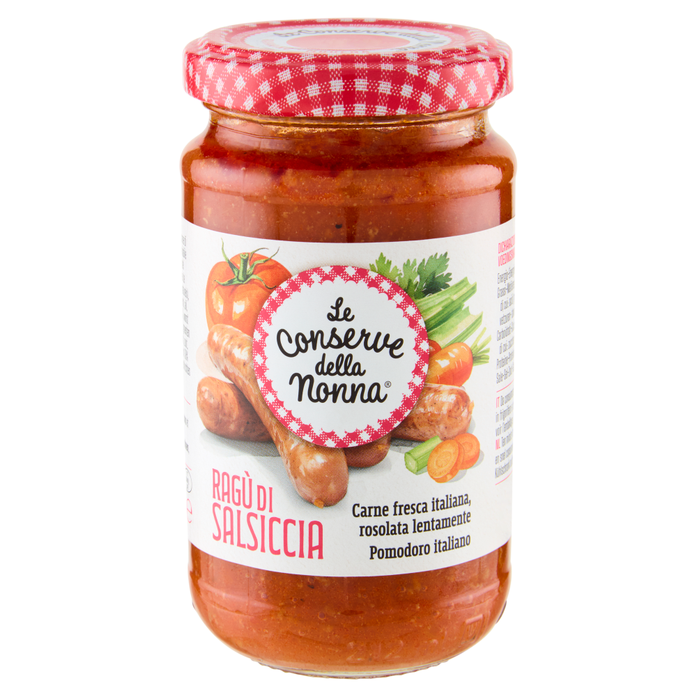 Le Conserve della Nonna Rag&ugrave; di Salsiccia 190 g